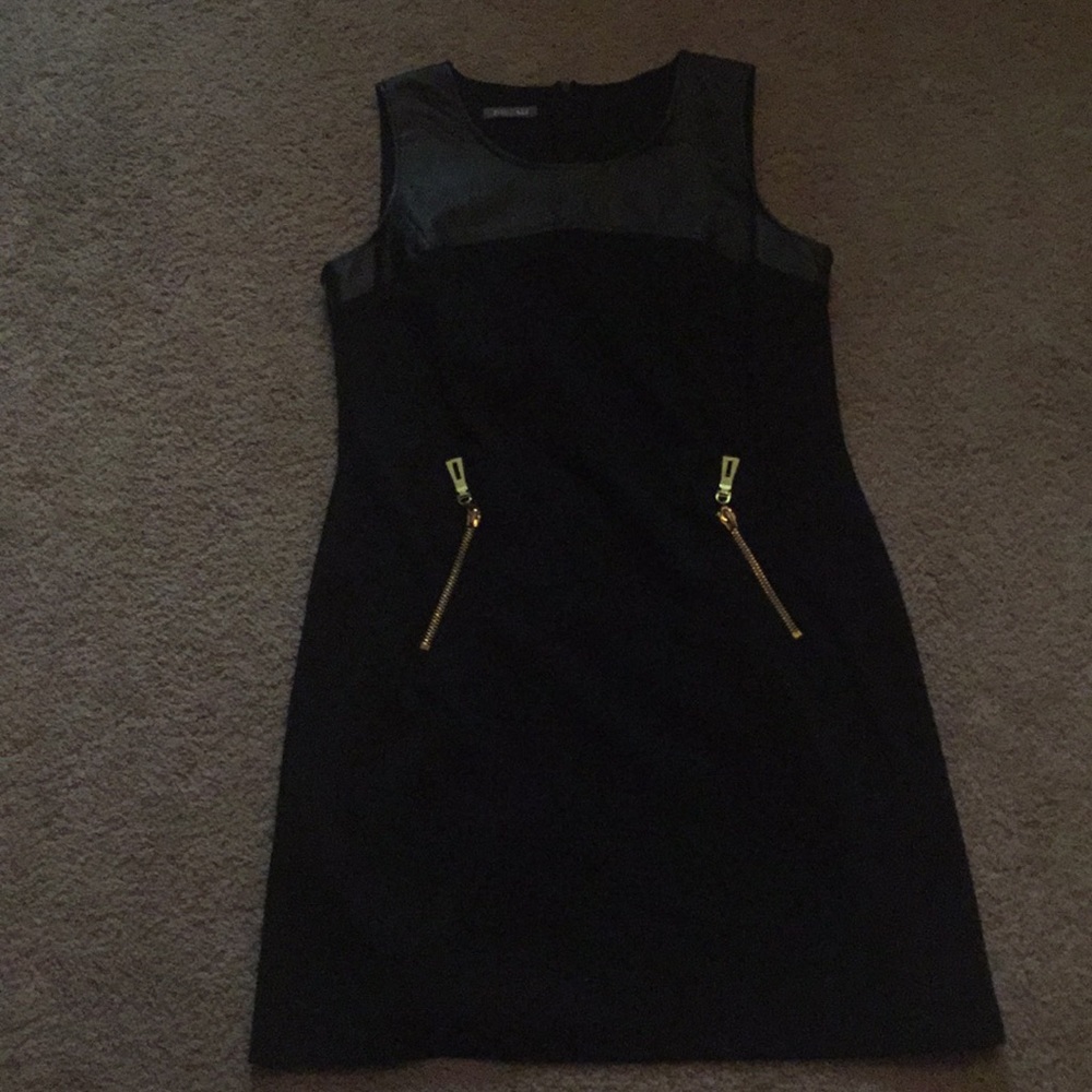 Black cocktail dress